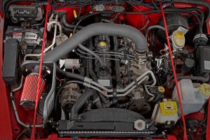 Jeep Wrangler Performance Air Intake - Rough Country - Cold Air Intake Kit - '97-'06